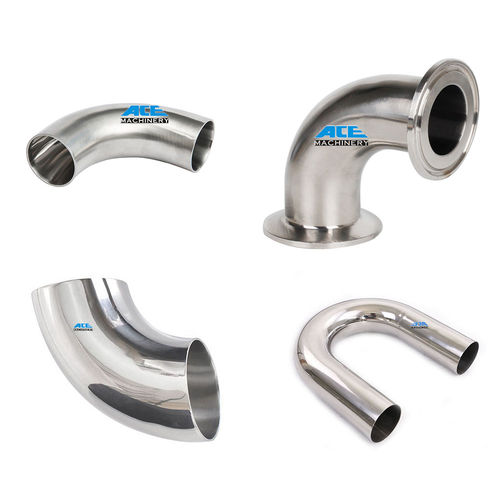 Racor hidráulico - Wenzhou Ace Machinery Co., Ltd. - soldable / acodado / de acero inoxidable