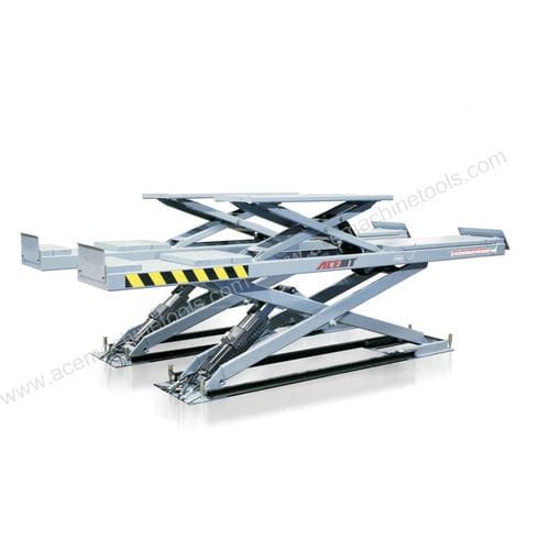 Puente elevador de tijera - ACE35A/40A/50A - ACE Machine Tools Co., Ltd. - electrohidráulico / para coche / 220V