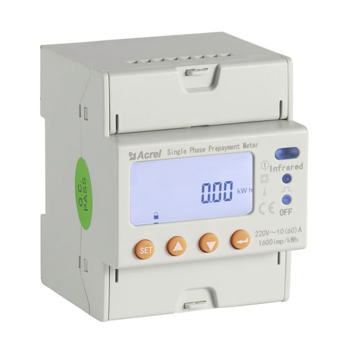 Contador de energía eléctrica monofásico - ADL100-EY - ACREL CO., LTD. - en riel DIN / RS-485 / 50 Hz