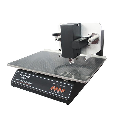 Máquina de impresión motivo estampado en caliente - Zhengzhou Audley Digital Control Equipments Co., Ltd. - para papel / monocroma / automática