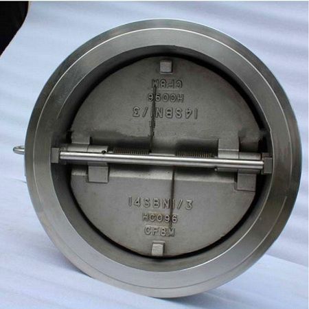 Válvula de retención wafer - WENZHOU AEA VALVE CO., LTD. - de clapeta / de acero / de montaje horizontal