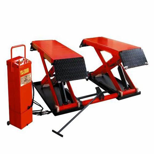 Puente elevador de tijera - YDJ-3000B - Alpina Tyre Group Co., Ltd. - 3 toneladas / eléctrico / 220V