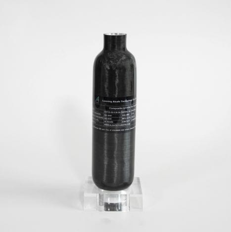 Botella de gas de fibra de carbono - CRPIII-55-0.36-30-T - Liaoning Alsafe Technology Co., Ltd. - industrial / de aire / de almacenamiento