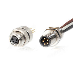 Conector M9 - Amissiontech Co., Ltd. - de datos / de alimentación eléctrica / DIN