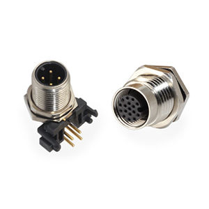 Conector M12 - CHA102 series - Amissiontech Co., Ltd. - de datos / de alimentación eléctrica / DIN