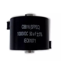 Condensador eléctrico para alta potencia - CBB16 - ANHUI SAFE ELECTRONICS Company - autorreparable / de filtrado / ESR
