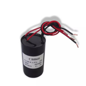 Condensador eléctrico de potencia - CBB60 - ANHUI SAFE ELECTRONICS Company - autorreparable / de rizado / patrón