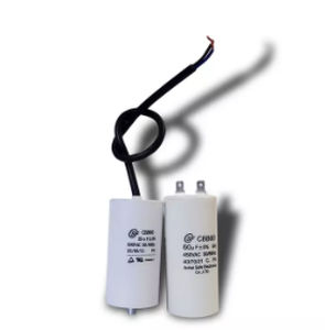 Condensador eléctrico autorreparable - CBB60  - ANHUI SAFE ELECTRONICS Company - de rizado / patrón / AC