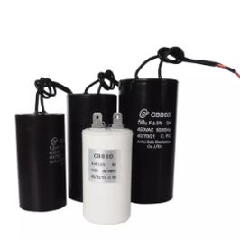 Condensador eléctrico de potencia - CBB60 - ANHUI SAFE ELECTRONICS Company - autorreparable / patrón / AC