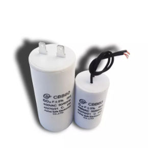 Condensador eléctrico de potencia - CBB60 - ANHUI SAFE ELECTRONICS Company - autorreparable / patrón / AC