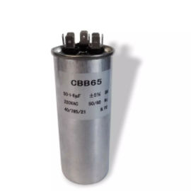 Condensador eléctrico de potencia - CBB65 - ANHUI SAFE ELECTRONICS Company - autorreparable / AC / monofásico