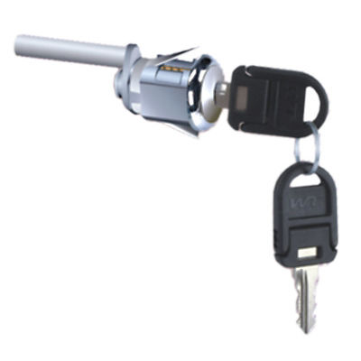 Cerradura de llave - 0703 - Shangrao Anli Lock Industry Co., Ltd. - para armario / de latón / de zinc