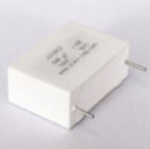 Condensador eléctrico de factor de disipación - CFR series - Anwo Electronic - de plástico / patrón / DC