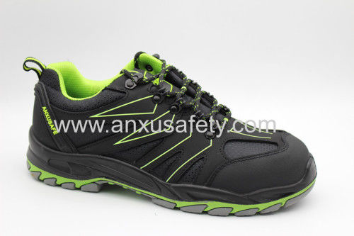 Calzado de seguridad antideslizante - AX02010 - Wenzhou Anxu Shoes Co., Ltd. - resistente al agua / de cuero / S1P