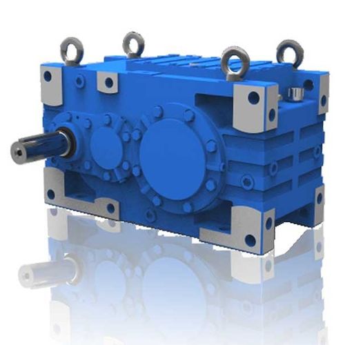 Reductor de engranaje helicoidal - MC Series - Zhengzhou Aokman Machinery Co., Ltd. - angular / compacto / modular