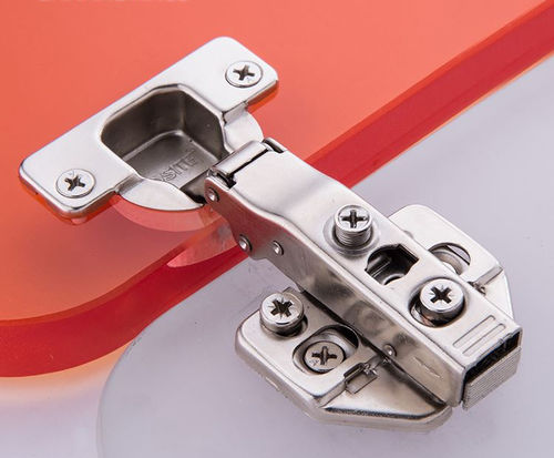 Bisagra de acero - A08F - Guangdong Aosite Hardware Precision Manufacturing Co., Ltd. - empotrable / para puerta / ajustable