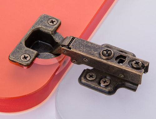 Bisagra de acero - A01A - Guangdong Aosite Hardware Precision Manufacturing Co., Ltd. - atornillable / para puerta / de cierre amortiguado