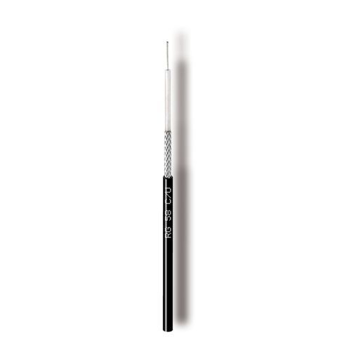 Cable eléctrico coaxial - RG58C/U - Cavel - RF / aislado / redondo
