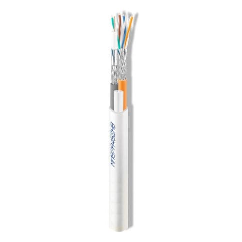 Cable eléctrico multimedia - MM97A45ZHB - Cavel - híbrido / multicoaxial / aislado