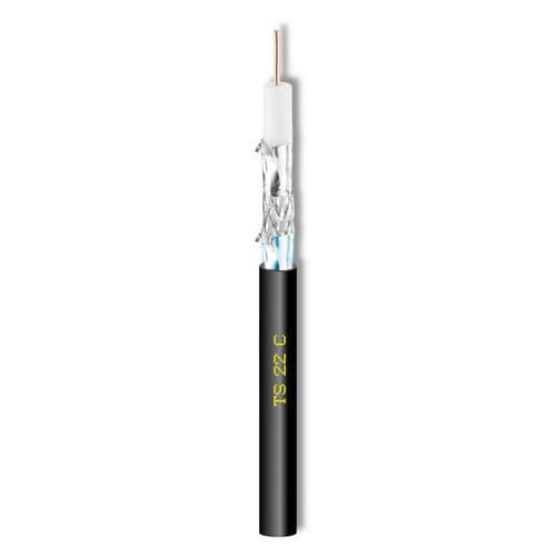 Cable eléctrico coaxial - TS22C - Cavel - de datos / antena de TV / aislado