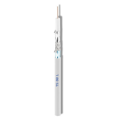 Cable eléctrico coaxial - TS80L - Cavel - de datos / antena de TV / aislado