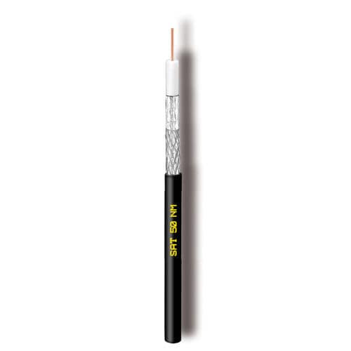 Cable eléctrico coaxial - SAT50MN - Cavel - de datos / antena de TV / aislado
