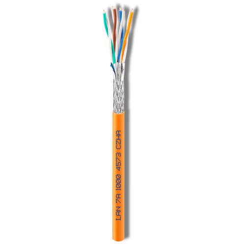 Cable eléctrico de datos - LAN7A10004573CZHA - Cavel - LAN / S/FTP / aislado