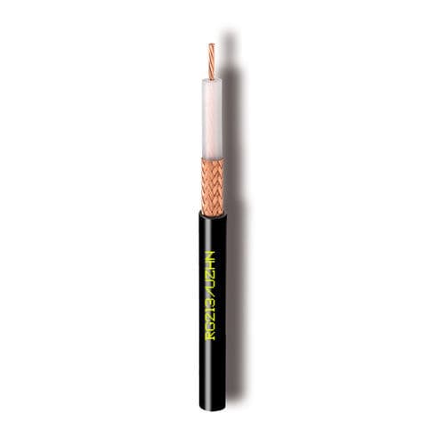 Cable eléctrico coaxial - RG213/UZHN - Cavel - RF / aislado / antipropagación de fuego
