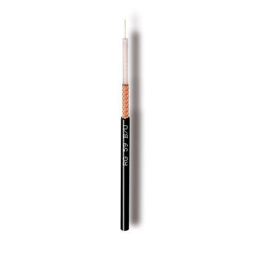 Cable eléctrico coaxial - RG59B/U - Cavel - RF / aislado / redondo