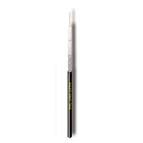 Cable eléctrico RF - WL240ZHN - Cavel - coaxial / aislado / antipropagación de fuego