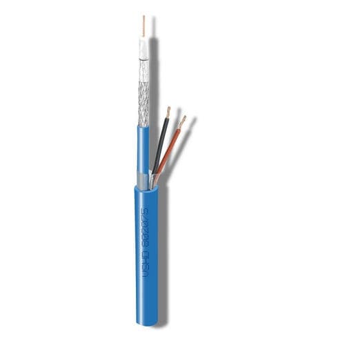 Cable eléctrico coaxial - VSHD802075 - Cavel - audio/vídeo / aislado / antipropagación de fuego