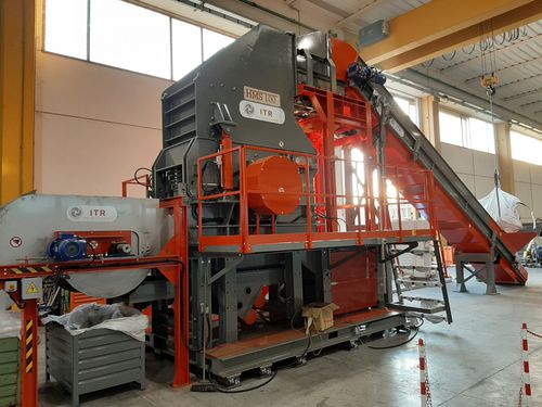 Molino de desechos - ITR HMS - ITR Recycling Technologies - para metales / de martillos / horizontal