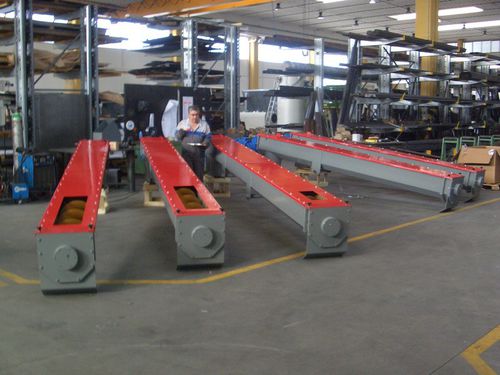 Transportador de tornillo - ITR Recycling Technologies - de espiral / para productos a granel / para la industria del reciclaje