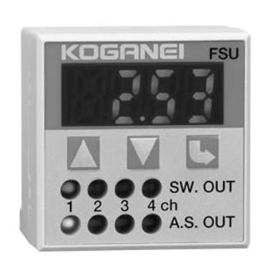 Sensor de caudal másico - FSU - Koganei Corporation - volumétrico / de aire / con salida digital