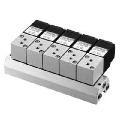 Bloque de electroválvula de control directo - CS-050 series - Koganei Corporation - de 2 vías / de 3 vías / de 5 vías