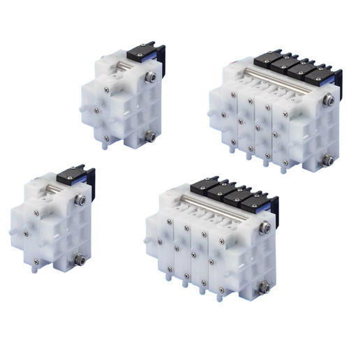 Válvula de membrana - PVS series - Koganei Corporation - hidráulica / piloto / para productos químicos