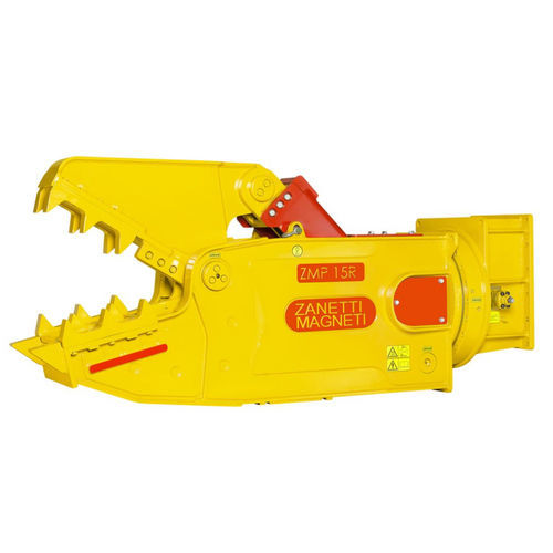 Pinza hidráulica de demolición para demolición secundaria - ZMFP series - Zanetti Magneti srl - para excavadora