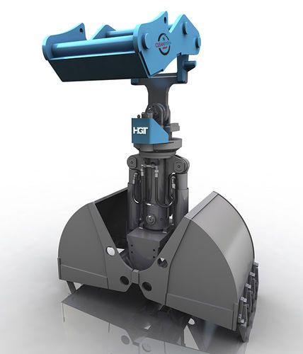 Rezón de elevación de carga de demolición - DCS series - HGT Hydraulikgreifer-Technologie GmbH - hidráulico / para excavadora