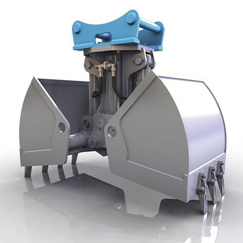 Pulpo de demolición - DCS-RT - HGT Hydraulikgreifer-Technologie GmbH - hidráulico / para excavadora