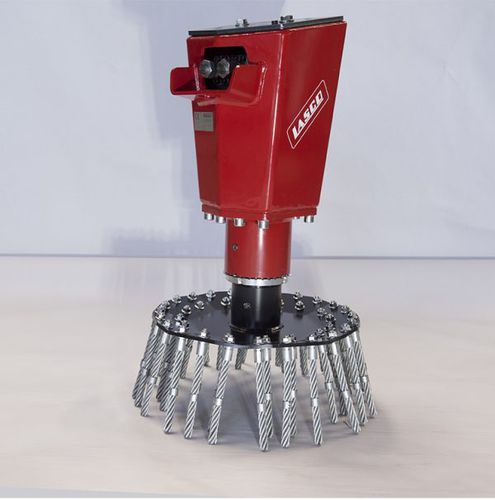 Cepillo circular - LASCO Heutechnik GmbH - de desherbado