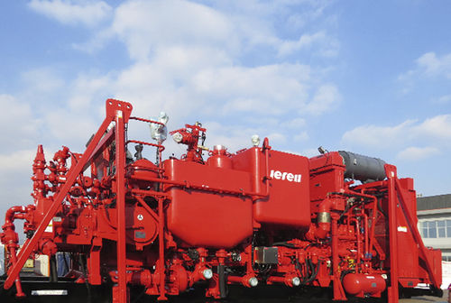 Bomba centrífuga - Yantai Jereh - para fangos / para cemento / manual