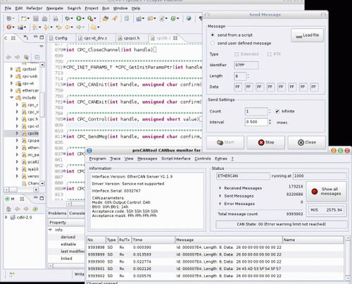 Software de interfaz - CPC  - EMS Dr. Thomas Wünsche e.K. - de desarollo / Linux