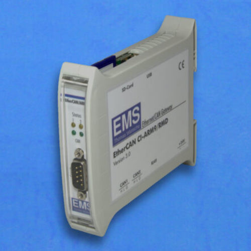 Pasarela CAN - EtherCAN CI­-ARM9 series - EMS Dr. Thomas Wünsche e.K. - de comunicación / industrial / LAN