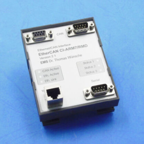 Pasarela de comunicación - EtherCAN CI-ARM7/RMD series - EMS Dr. Thomas Wünsche e.K. - industrial / Ethernet / en serie