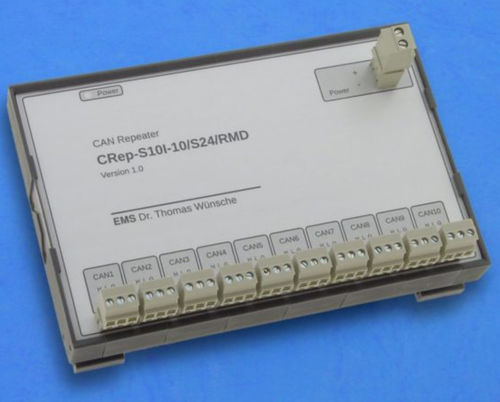 Repetidor CAN - CRep S10I - EMS Dr. Thomas Wünsche e.K. - industrial / de red / 24 VCC