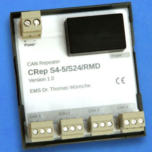 Repetidor CAN - CRep S4 - EMS Dr. Thomas Wünsche e.K. - de comunicación / industrial / de red