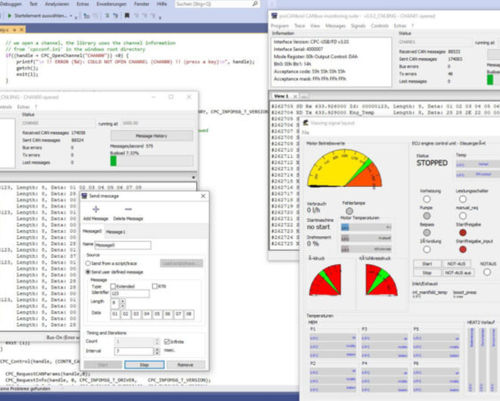 Software de desarollo - WDK - EMS Dr. Thomas Wünsche e.K. - de interfaz / de red CAN / Windows