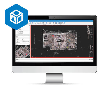 Software de medición - Collage Office - TOPCON - de cartografía / para escaneado / para dron