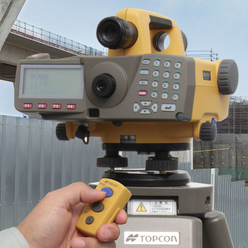 Nivel óptico - DL-501 - TOPCON - digital / magnético / ajustable