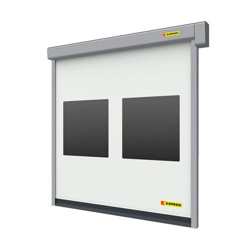 Puerta enrollable - FAST ROLL - KOPRON SPA - de acero inoxidable / de tejido / de PVC